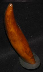 image of wood sculpture inspired by Brancusi